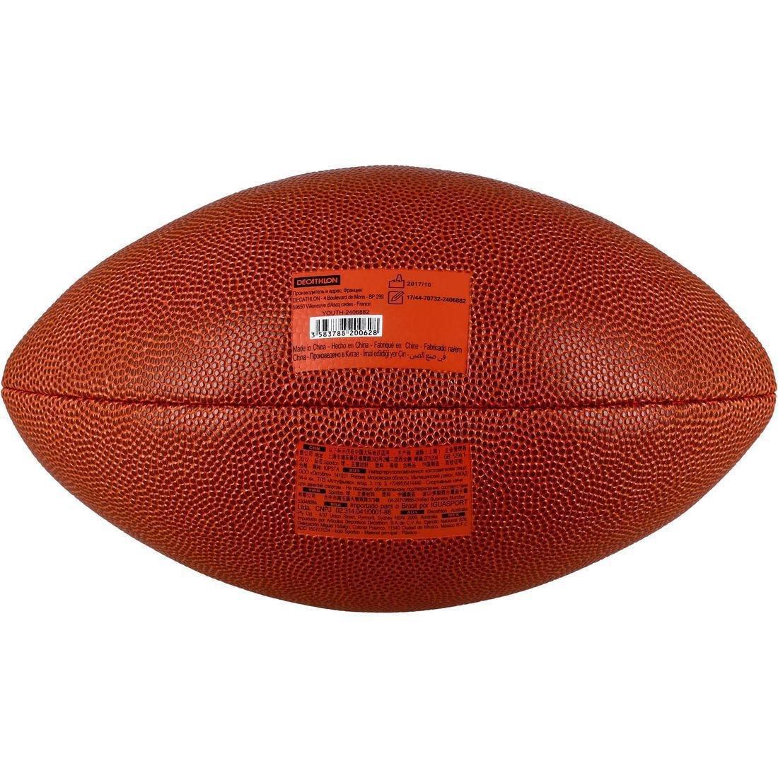 Youth  AF500 Youth Size American Football - Brown, , large image number 5