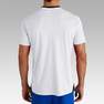KIPSTA - قميص بتصميم صديق للبيئة للكبا f100، أبيض، L