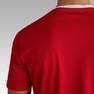 KIPSTA - قميص لكرة القدم بتصميم صديق للبيئة للكبار ف.100، أسود، مقاس 2Xl