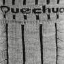 QUECHUA - زوج جوارب خروج سميكة للبالغين متوسطة الطول س.هـ100، أبيض، مقاس 39-42 أوروبي