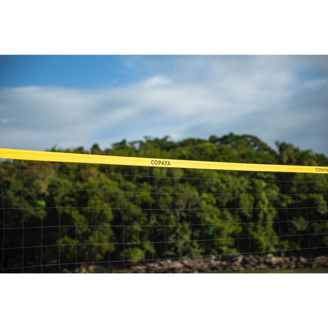 Official Dimensions Beach Volleyball Set BV900 - Yellow, Lemon Yellow, No Color, large image number 10