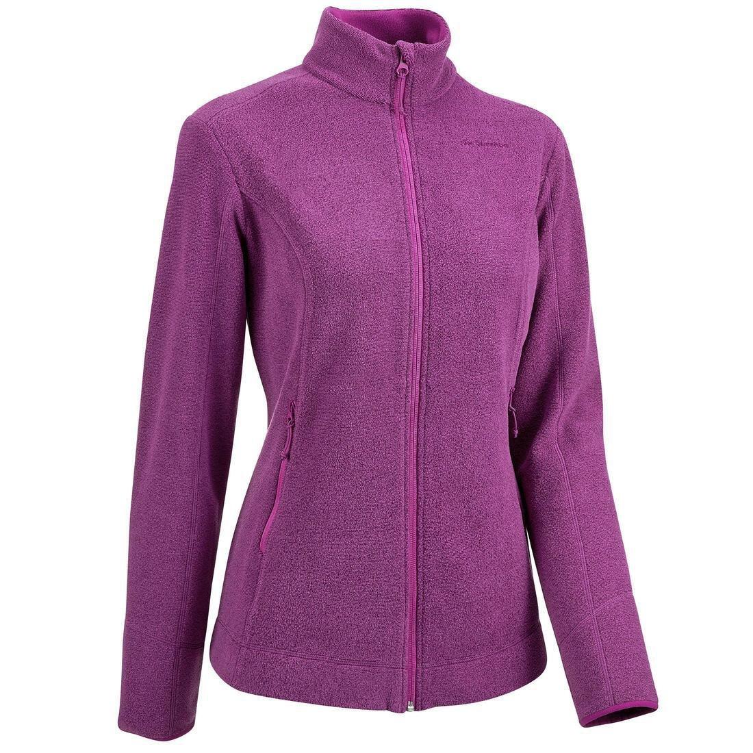 XS  Women's Walking Fleece Jacket, Aubergine, , large image number 0