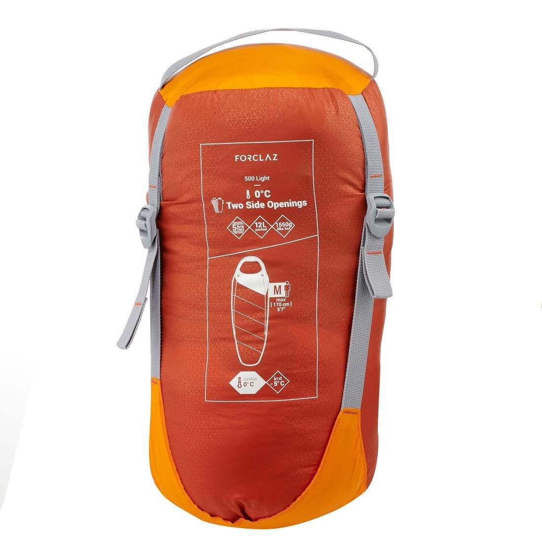 Medium  Forclaz 0/5� Ultralight Trekking Sleeping Bag, No Color, large image number 4