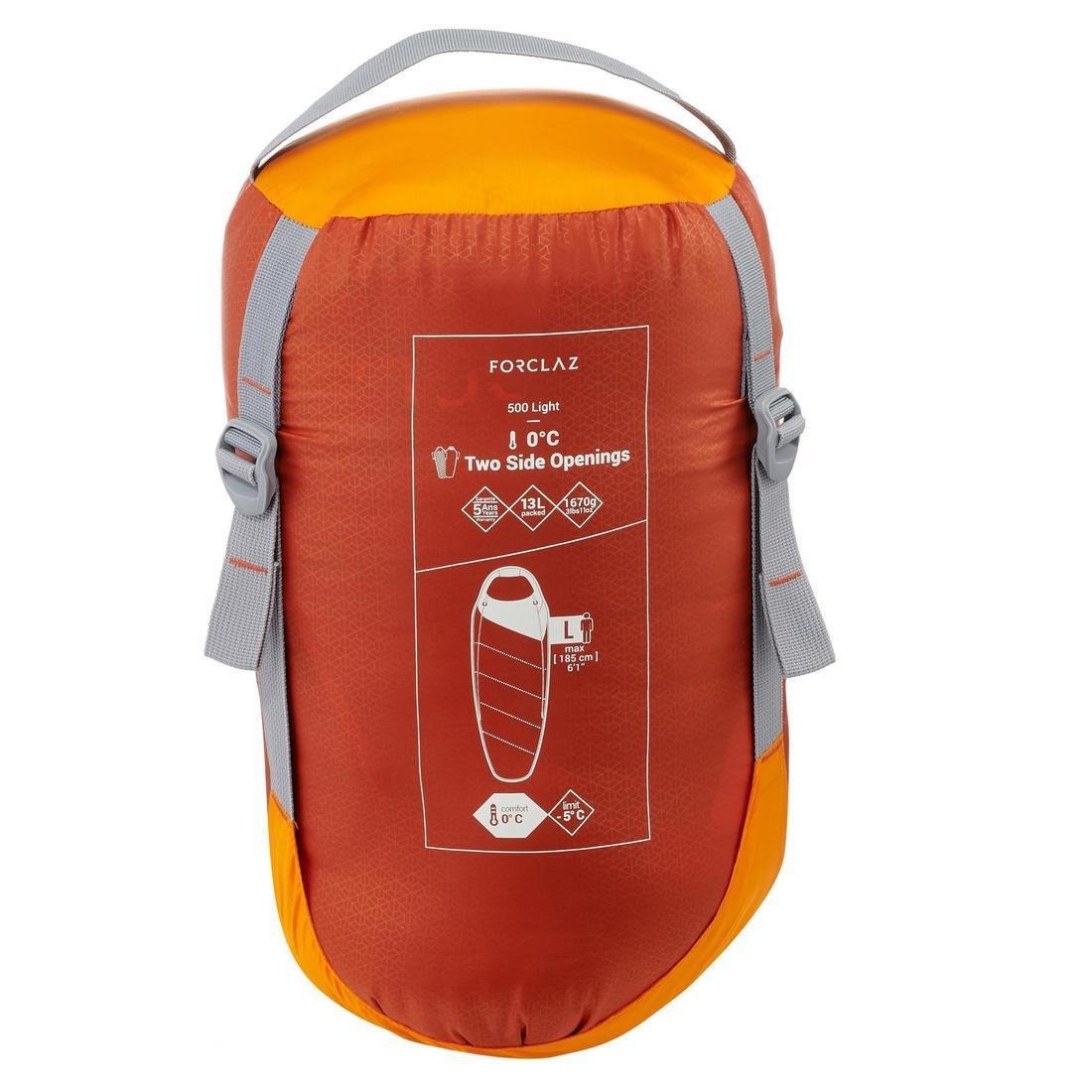 Medium  Forclaz 0/5� Ultralight Trekking Sleeping Bag, No Color, large image number 5