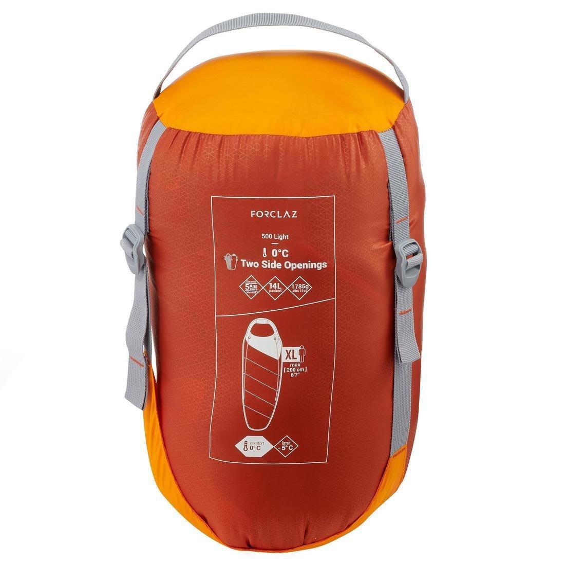 Medium  Forclaz 0/5� Ultralight Trekking Sleeping Bag, No Color, large image number 6
