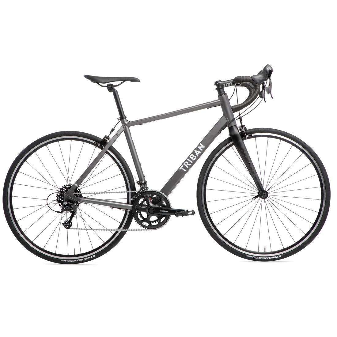 XL Men's  Bicycle Touring Road Bike Rc120, Dark Grey, , large image number 0