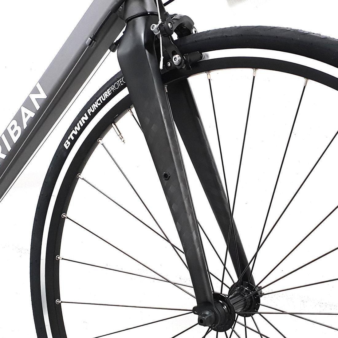 XL Men's  Bicycle Touring Road Bike Rc120, Dark Grey, , large image number 9