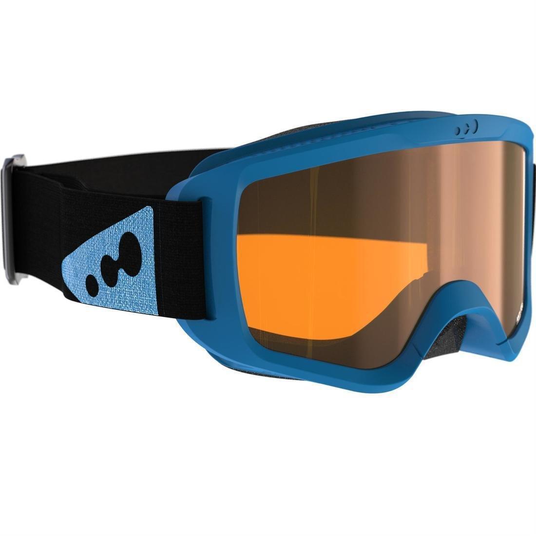 Large Skiing And Snowboarding Mask, Cobalt Blue, , large image number 1