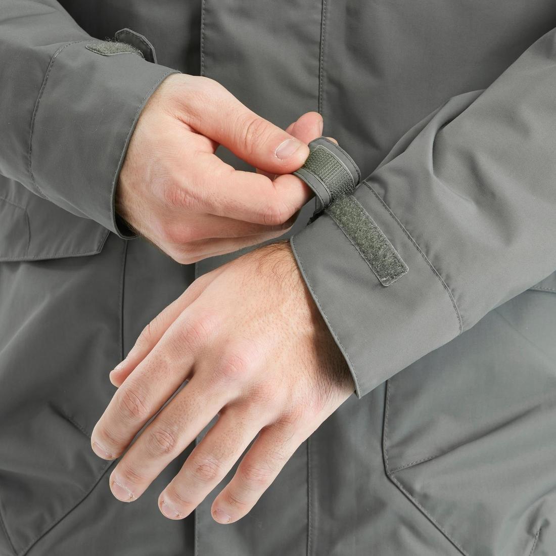 Extra Large  Men's Country Walking Waterproof Jacket - NH550 Imper, Khaki Brown, , large image number 8