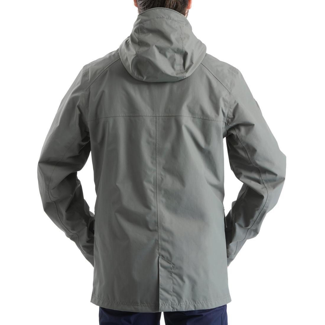 Extra Large  Men's Country Walking Waterproof Jacket - NH550 Imper, Khaki Brown, , large image number 9