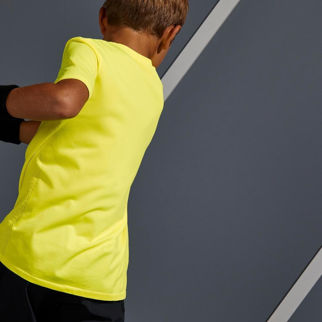 900 Boys' T-Shirt Neon, Fluo Lime Yellow, No Color, large image number 5
