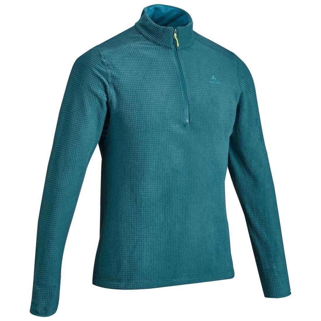 Medium  Men's Mountain Walking Fleece MH500, Bordeaux, , large image number 13