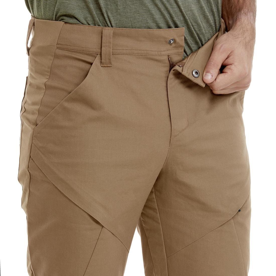 W44 L34  Men's NH500 Regular Off-Road Hiking Trousers, Carbon Grey, , large image number 3