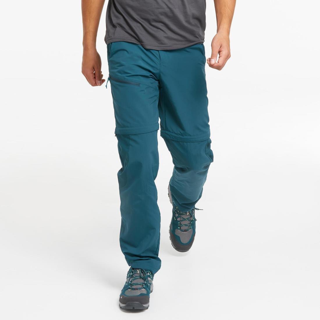 W36 L34  Men's Modular Mountain Walking Trousers MH150, Charcoal Grey, , large image number 7