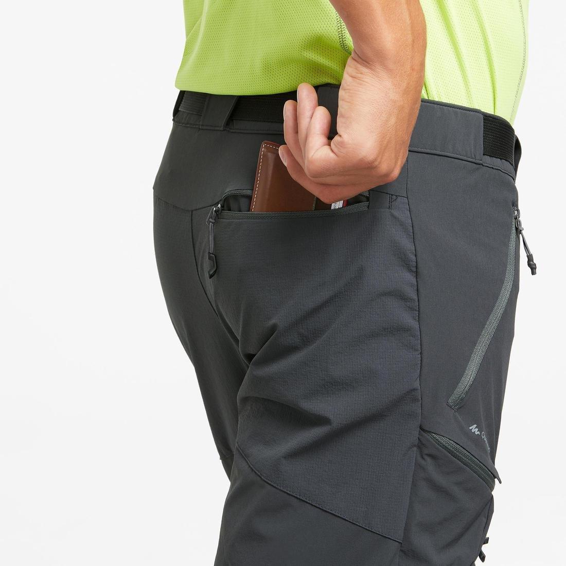 CARBON GREY Men's Walking Trousers - Khaki, No Color, large image number 2