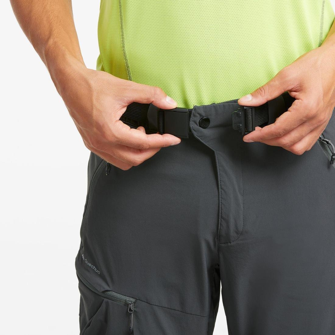 CARBON GREY Men's Walking Trousers - Khaki, No Color, large image number 3