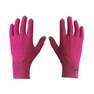 WEDZE - Large  Forclaz Touch Adult Tactile Hiking Liner Gloves, Dark Mulberry
