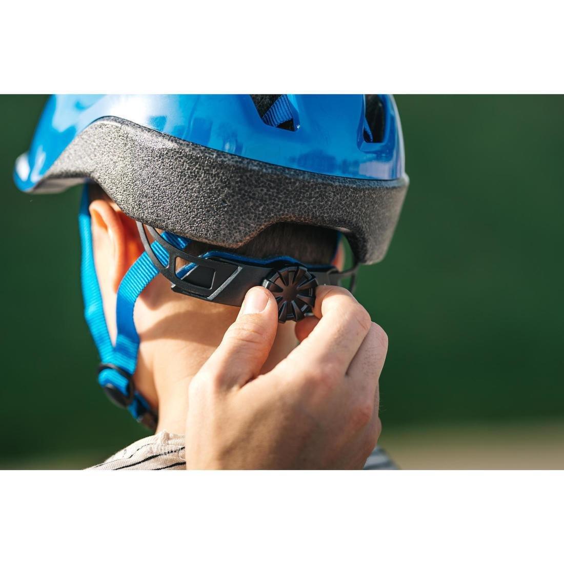 XS/48-52cm  500 Kids' Cycling Helmet 3-10, Electric Blue, , large image number 4