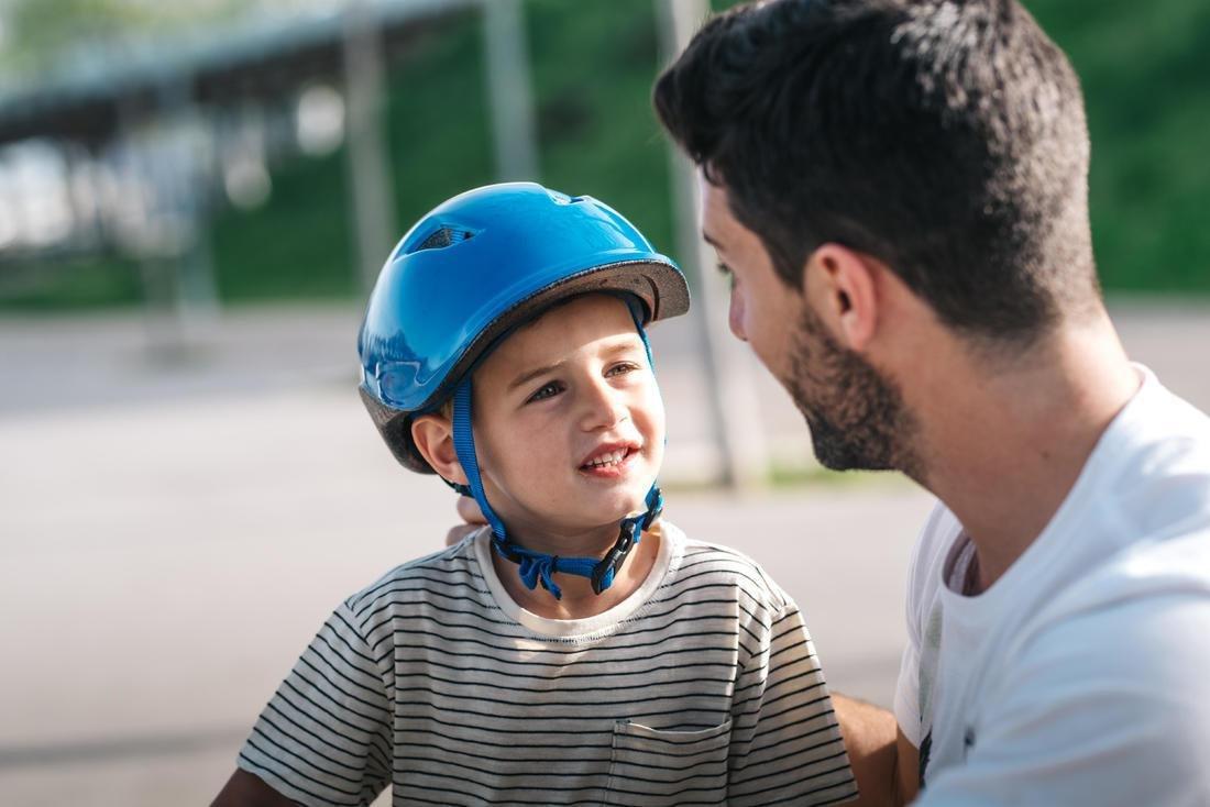 S/53-56cm  500 Kids' Cycling Helmet 3-10, Blush Pink, , large image number 14