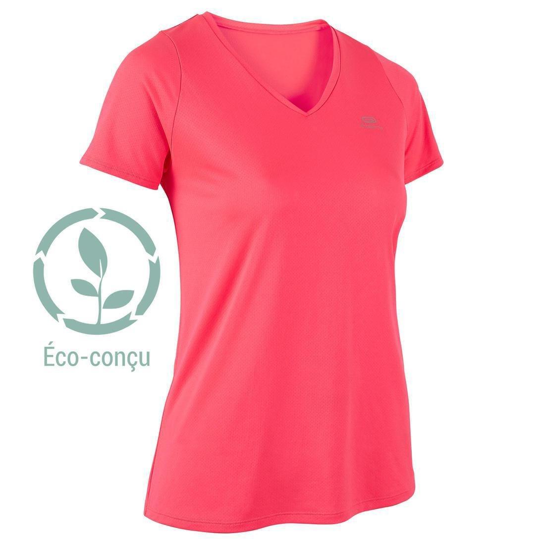 M/L  Women's Running Breathable Short-Sleeved T-Shirt Dry, Black, , large image number 10
