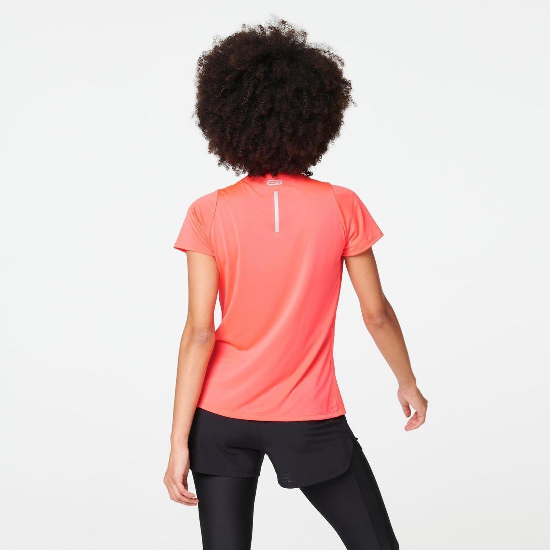 M/L  Women's Running Breathable Short-Sleeved T-Shirt Dry, Black, , large image number 14