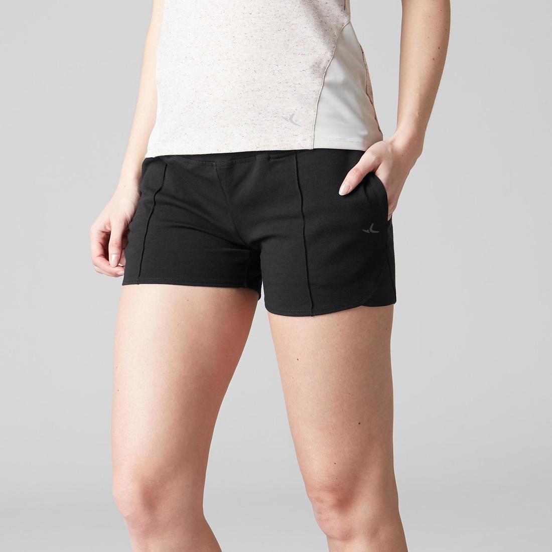 XL  Women's Gentle Gym And Pilates Shorts 520, , large image number 1