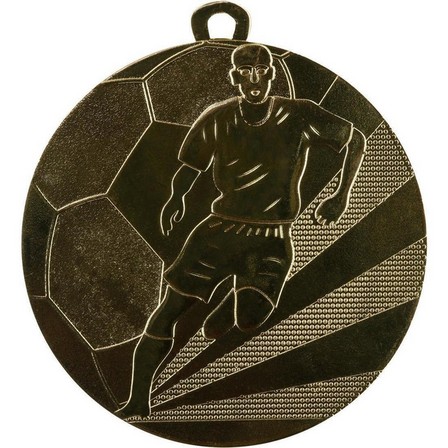 BIEMANS - Football Medal 50mm - Gold