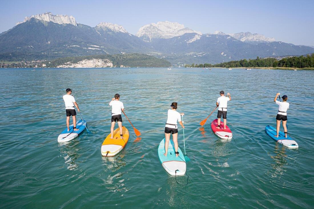 210 cm  3-Part Adjustable Stand Up Paddle 170-220cm, Deep Petrol Blue, , large image number 7