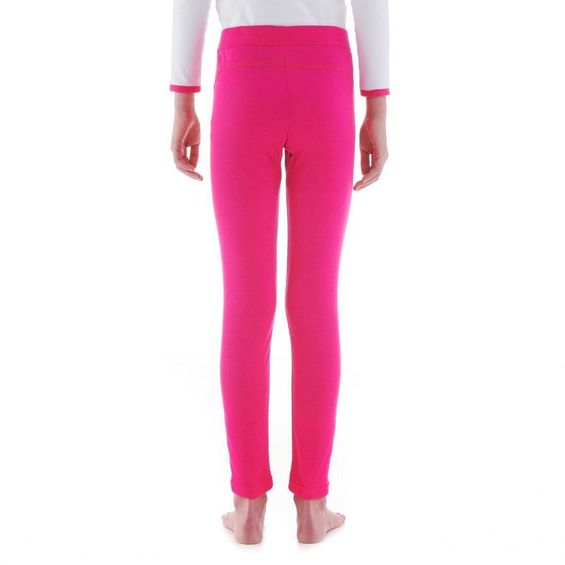 14-15Y Kids' Ski Underwear Bottom - Pink, Fuchsia, , large image number 4