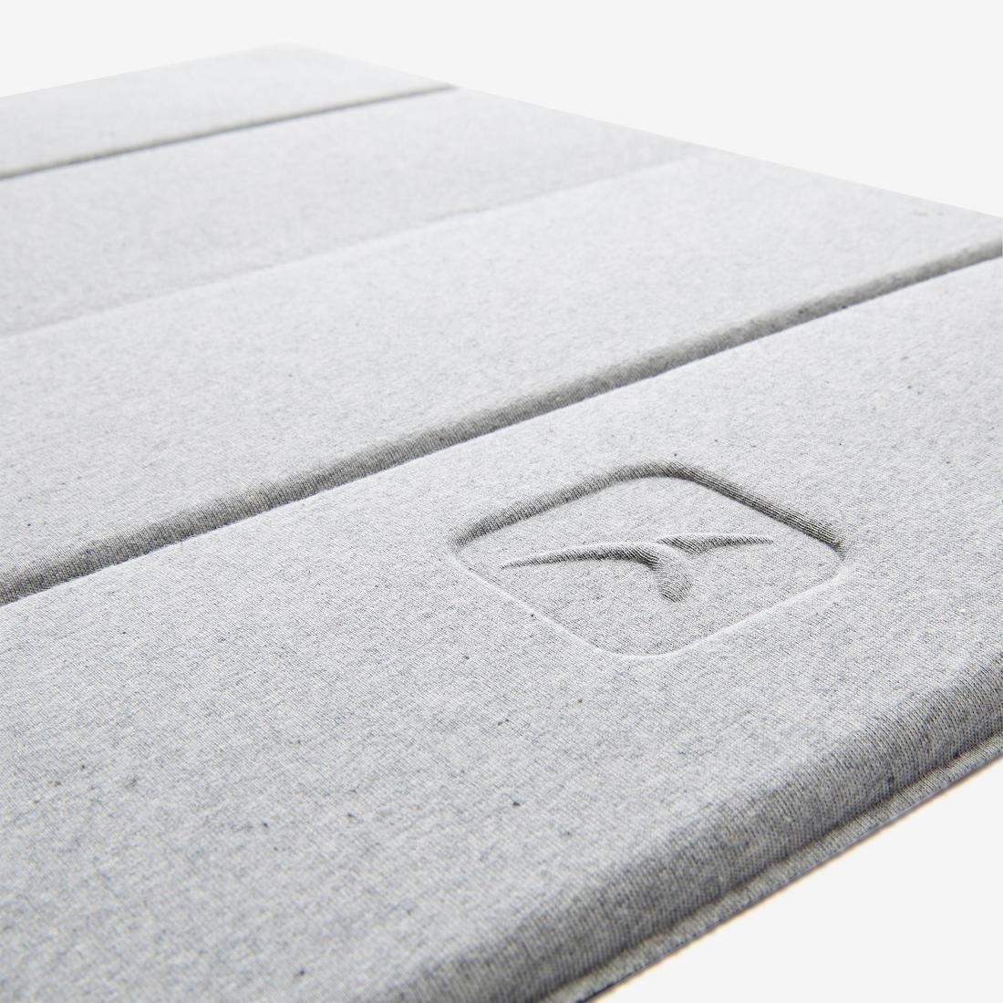 Pilates Mini Floor Mat 50 cm x 39 cm x 8 mm - Grey, , large image number 5