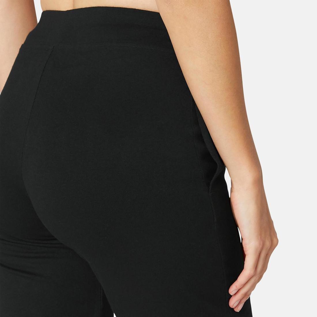 2XL  Cotton Fitness Shorts Fit+ Straight Cut - Black, , large image number 5