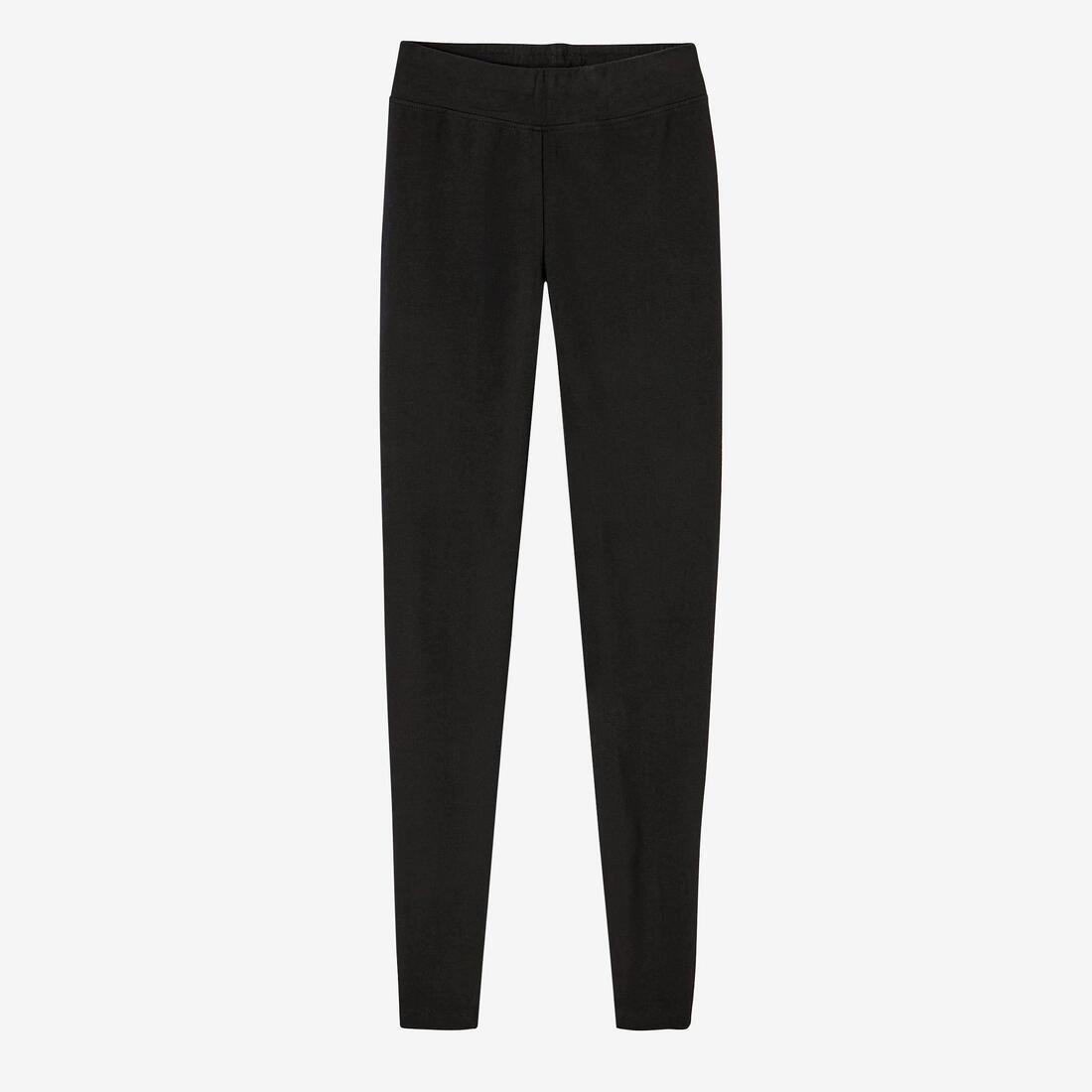 W35 L31  Fitness Cotton Leggings Fit+, Black, , large image number 10