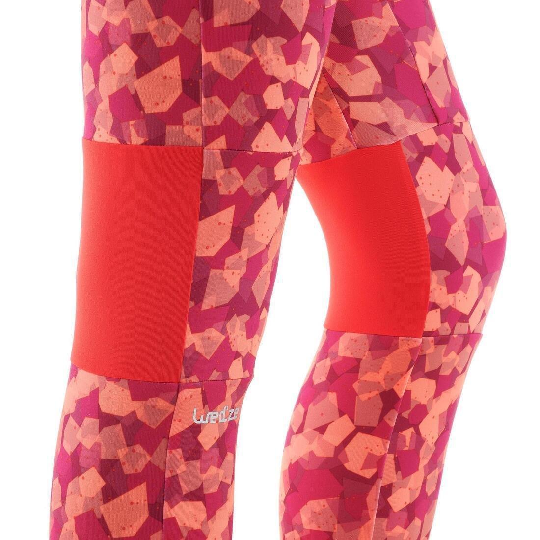 8-9Y  Kids' Ski Base Layer Bottoms - Plum, Pink, , large image number 9