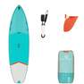 ITIWIT - Beginner Inflatable Stand-Up Paddleboard 10 Feet, Turquoise Green