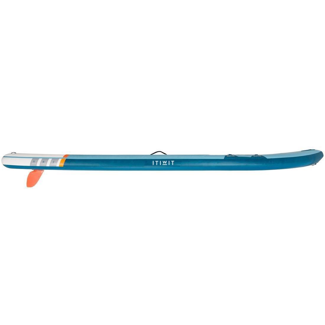 Beginner Inflatable Stand-Up Paddleboard 11 Feet, Blue, , large image number 3