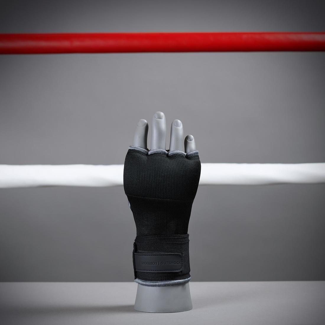 XS/S  500 Boxing Inner Gloves Black, , large image number 5