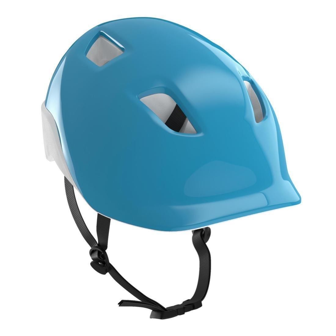 S/53-56cm  100 Kids' Cycling Helmet - Blue, , large image number 0