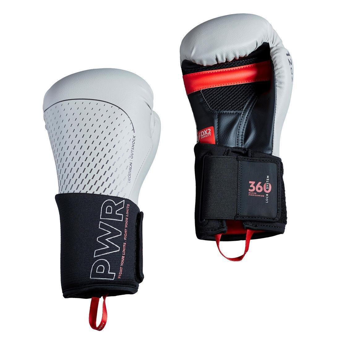 8 Oz  Boxing Gloves 500 Ergo, Linen, , large image number 0