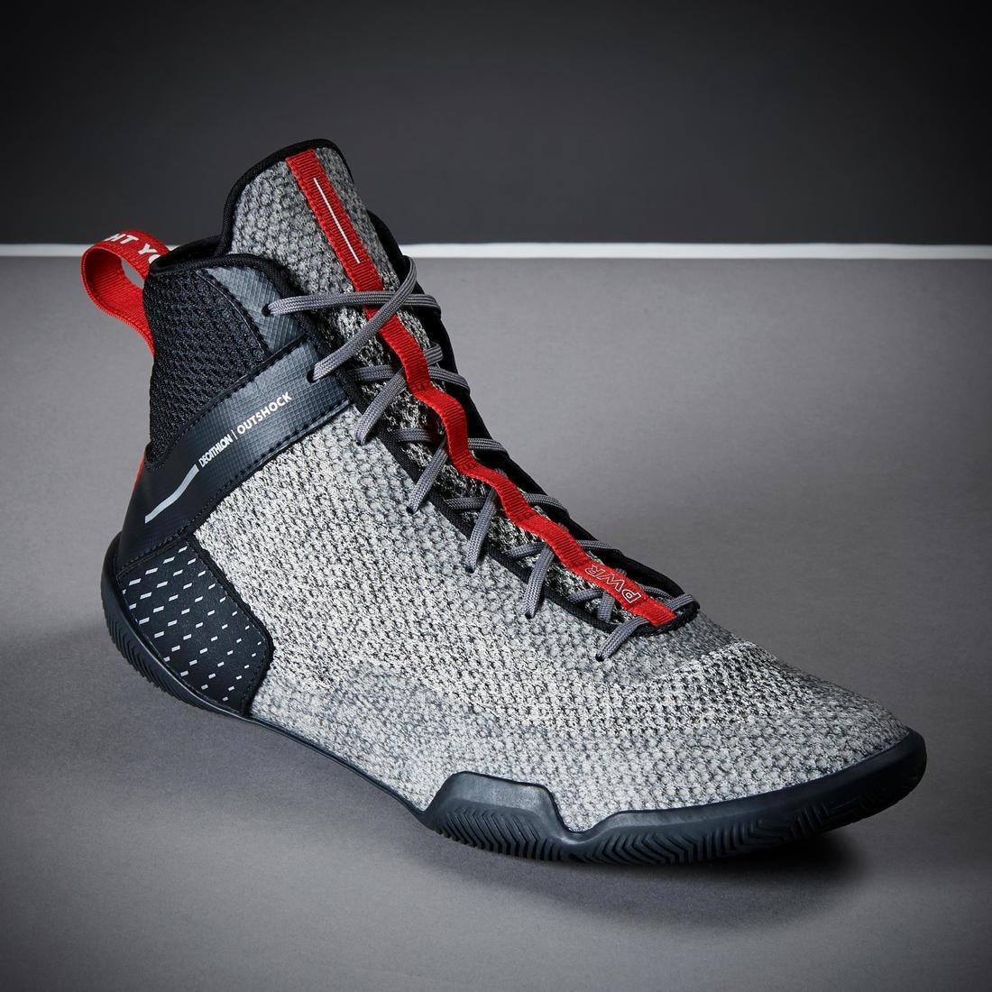 Eu 46 Light And Flexible Boxing Shoes 500, Steel Grey, , large image number 1