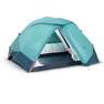 QUECHUA - Camping Tent 2 Seconds Easy - 2 People, Grey Blue