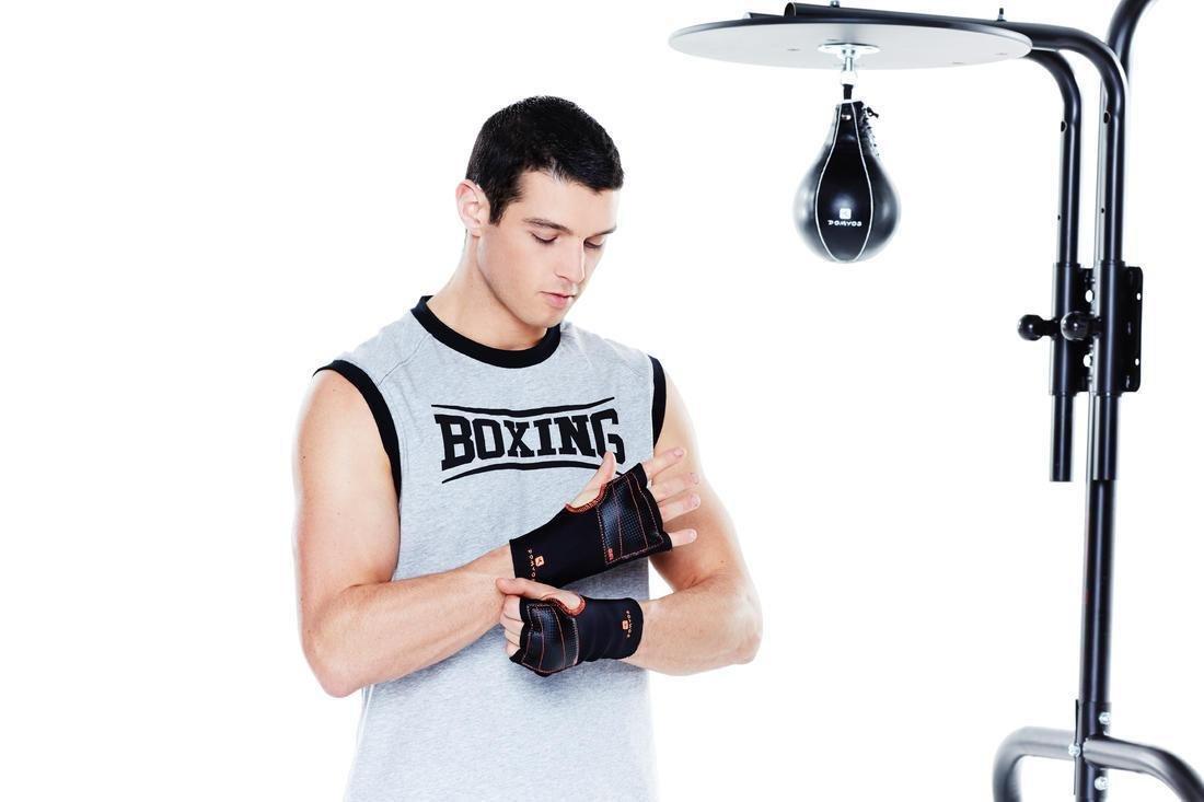 DOMYOS - Gel Boxing Inner Gloves - Black