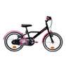 BTWIN - 500 Kids' Bike 4-6 16 - Spy Girl, Black