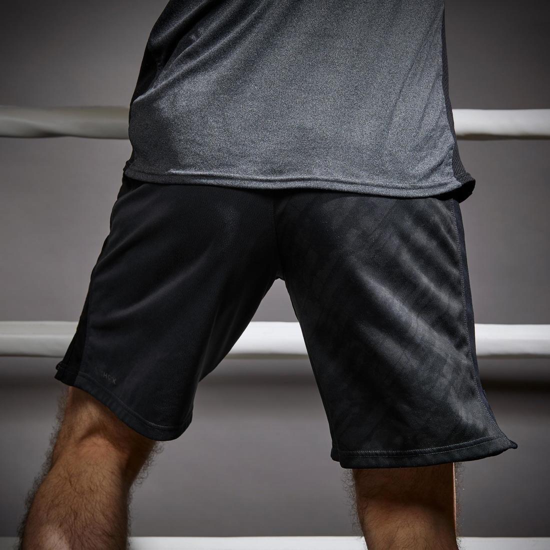 شورت مصارعة 500، أسود، مقاس XL, No Color, large image number 14