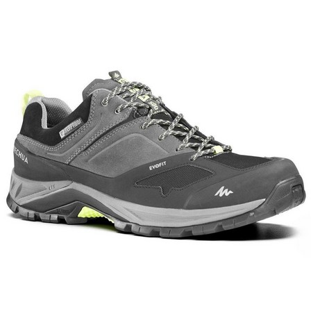 QUECHUA - EU 45  Men's Waterproof Mountain Walking Shoes - MH500, Granite