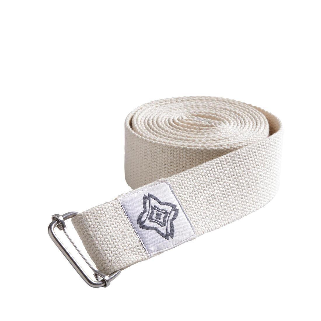 حزام اليوغا من قطن عضوي، رمادي, No Color, large image number 1