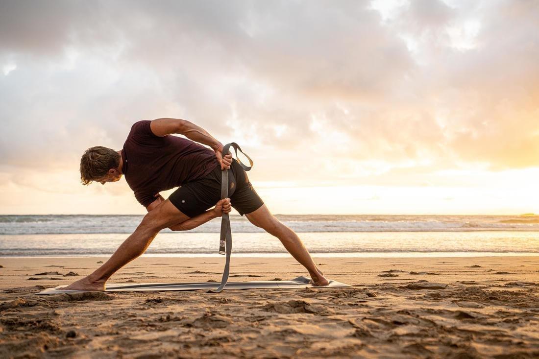 حزام اليوغا من قطن عضوي، رمادي, No Color, large image number 7