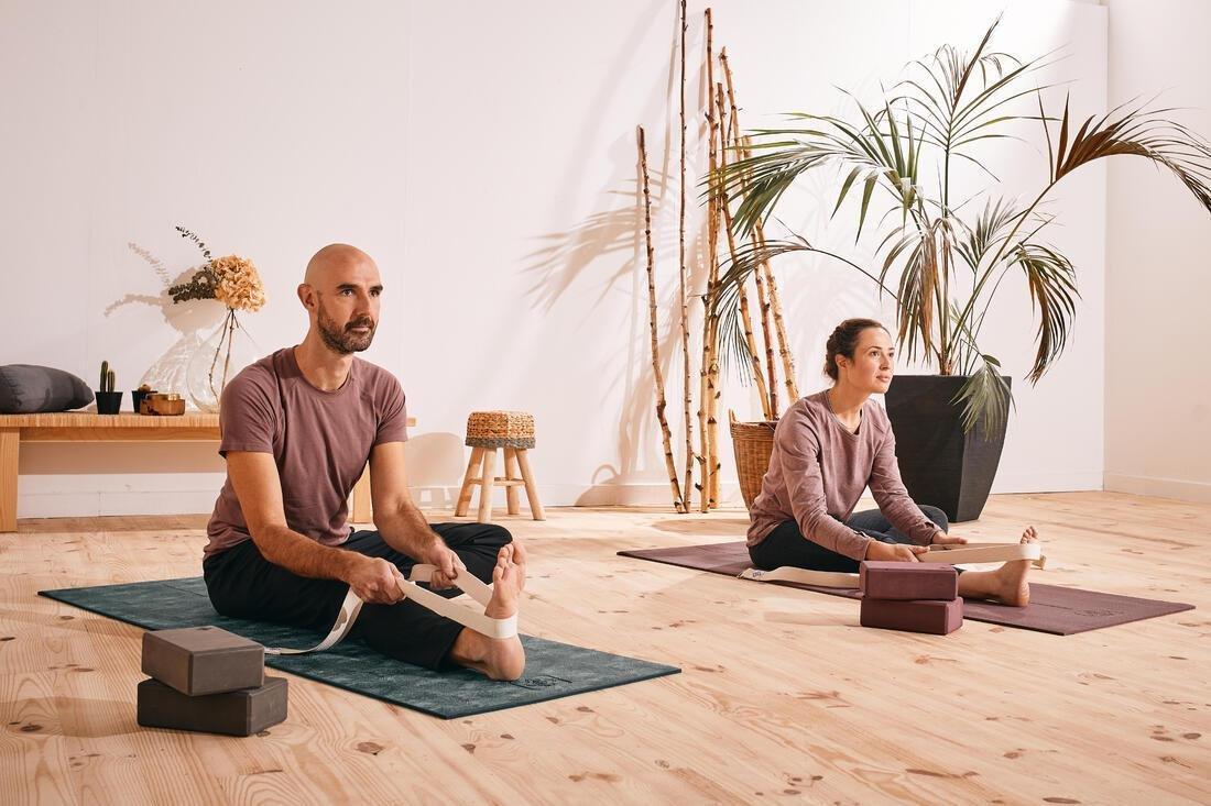 حزام اليوغا من قطن عضوي، رمادي, No Color, large image number 8