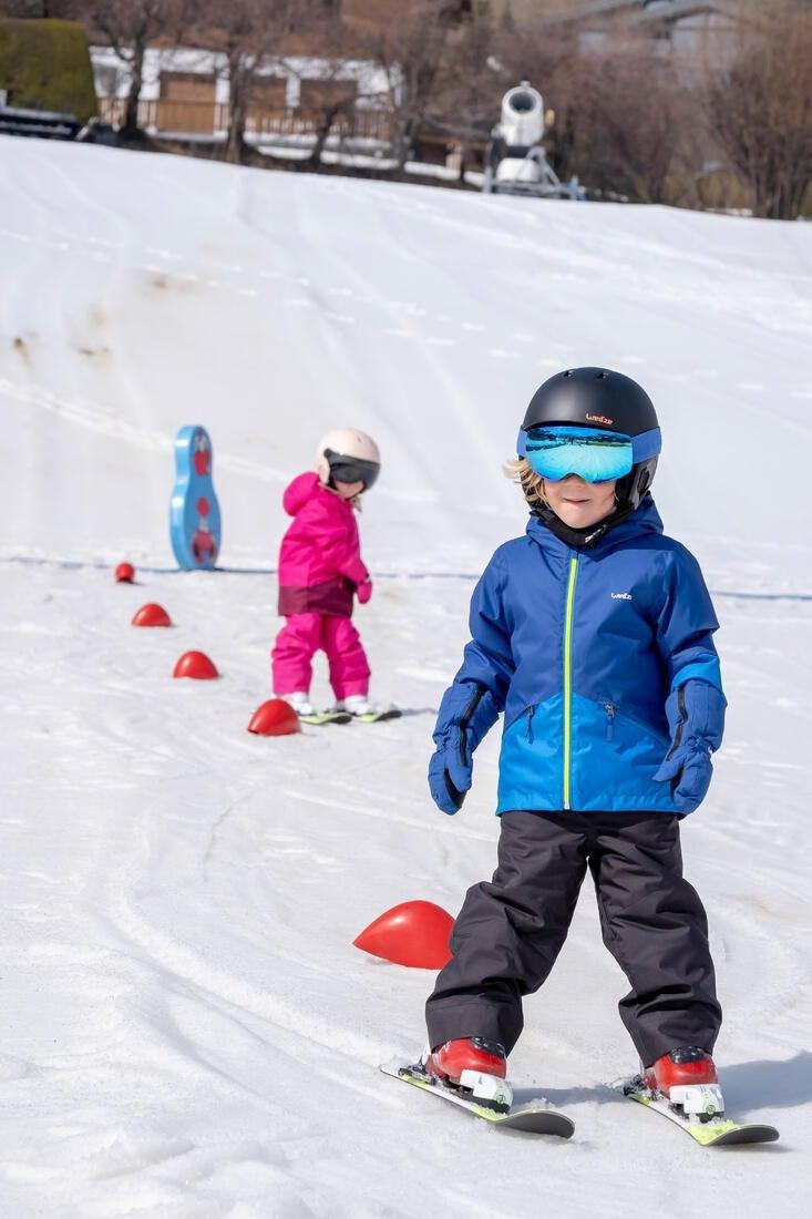 3-4Y Kids' Ski Jacket, Fuchsia, No Color, large image number 13