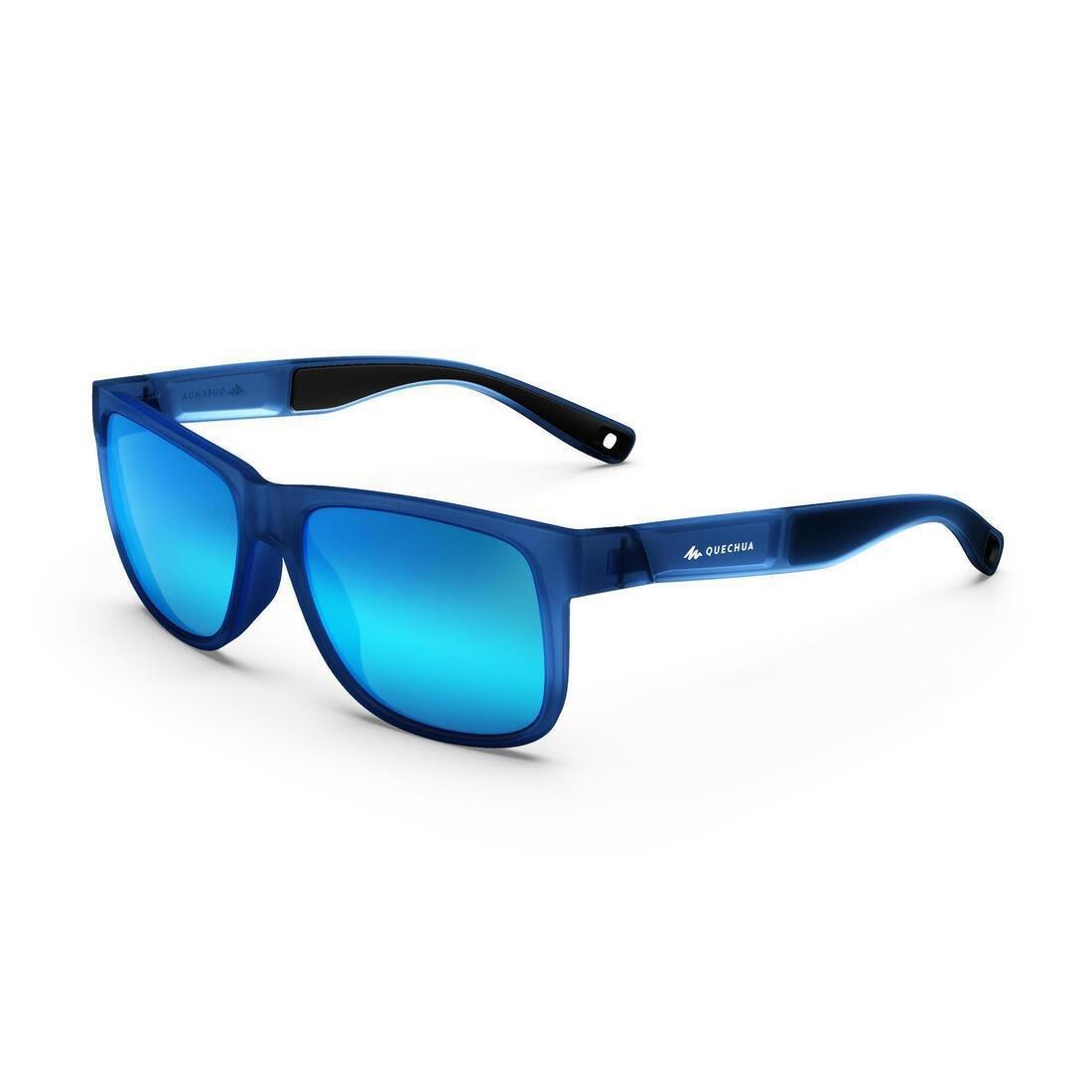 Adults Category 3 Hiking Sunglasses MH140, Deep Blue, No Color, large image number 0