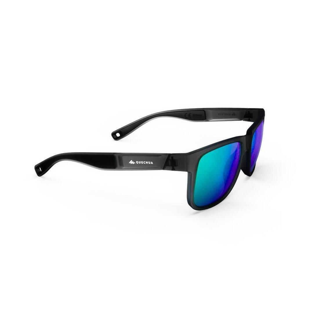 Adults Category 3 Sunglasses, Carbon Grey, No Color, large image number 7